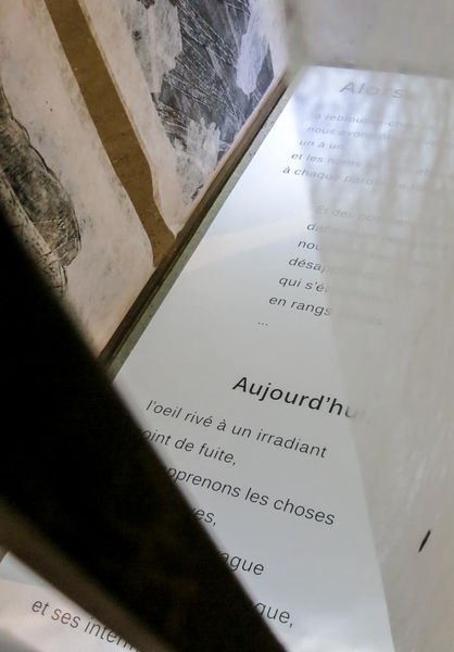 Détail du livre d'artistes "Territoires"
