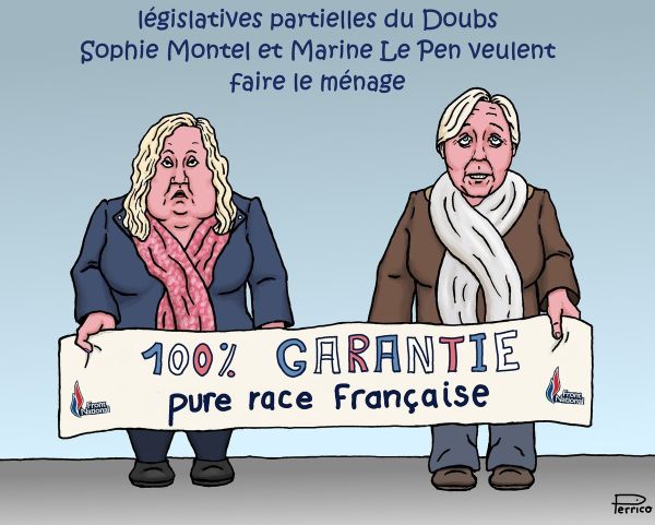 Sophie Monteil / Marine Le Pen / Doubs