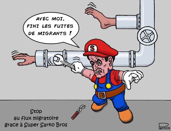 Nicolas Sarkozy / Mario Bros