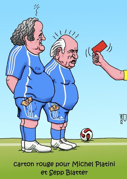 Sepp Blatter / Michel Platini / foot