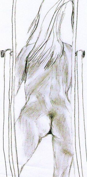 Nu crayon par Lulla Bell