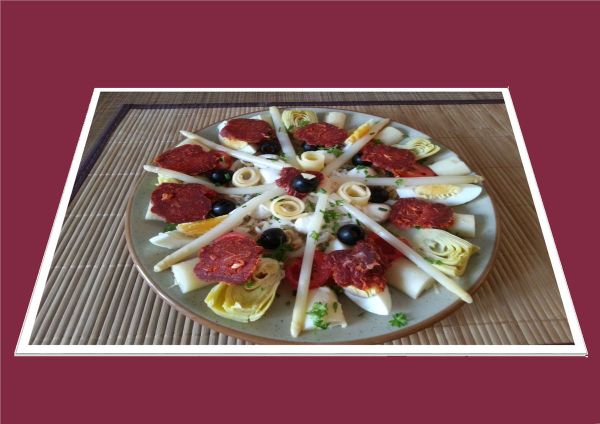 salade fraîcheur composée