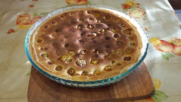 Tarte aux mirabelles