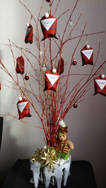L'arbre à pères noël