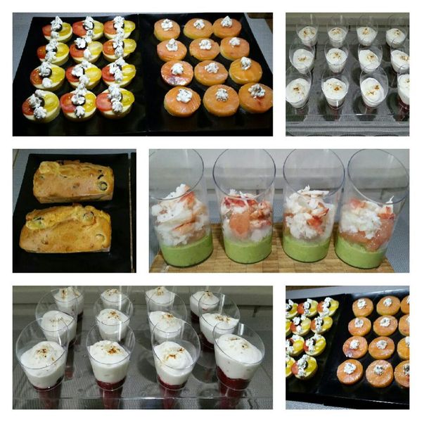 Verrines et amuse-bouches en fête !