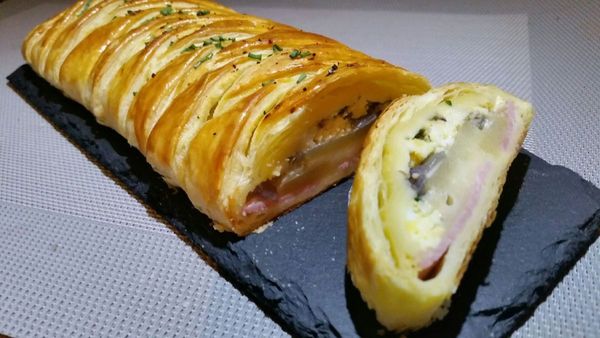 tresse jambon fromage oeuf p-d-terre