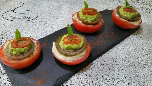 tomate-mozzarella revisitée
