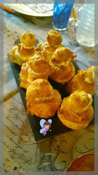 Choux au saumon