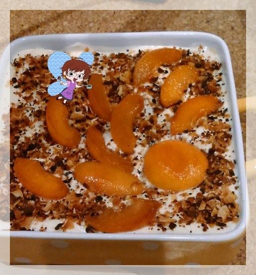 Lasagne au mascarpone et abricots/basilic