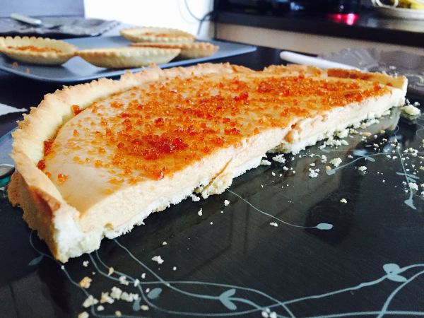 Tarte aux 2 caramels