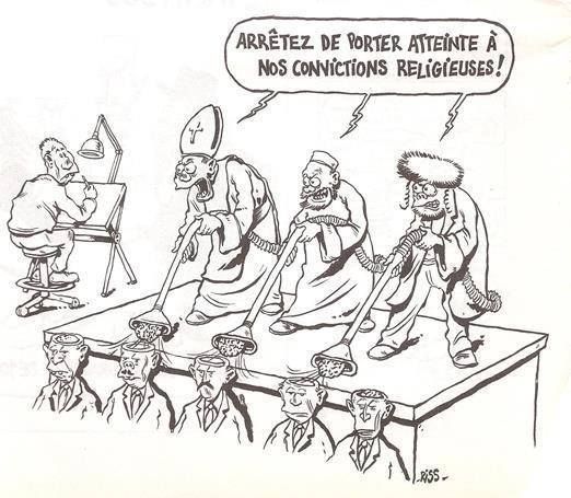 Contre les intégrismes et le cléricalisme !