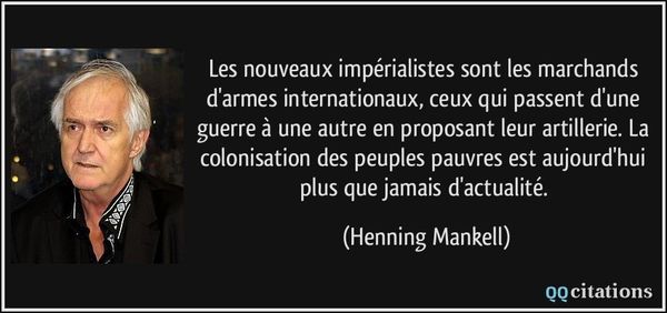 Logique marchande de guerre : « Chaque intervention militaire est une campagne publicitaire ».