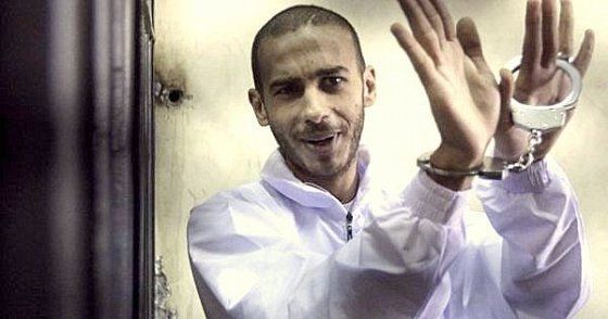 Alber Saber lors de son procès pour « insulte à la religion », décembre 2012. Via centerforinquiry.net.