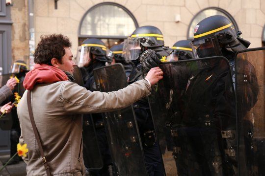 Manifestation à Rennes contre la loi Travail / © Myriam Thiébaud