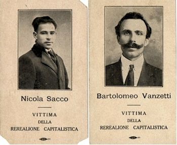 ★ 22 AOUT 1927 : 87 ème anniversaire de l'assassinat de Sacco & Vanzetti