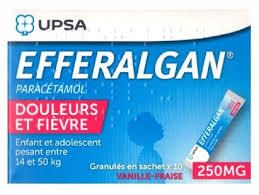 TOGO : Retrait de « Efferalgan pédiatrique 3%