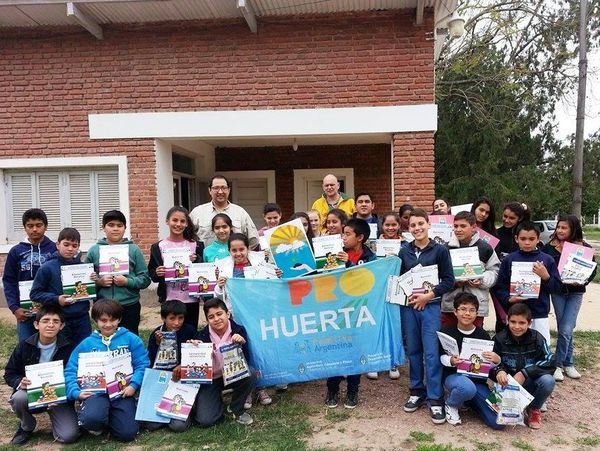 Continúa el Proyecto Jóvenes Promotores del Pro-huerta Chaco