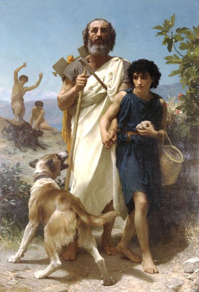 Homère et son guide( William Bouguereau)