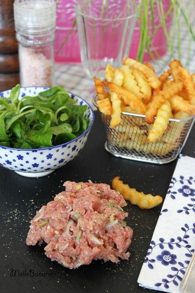 Tartare de boeuf à ma façon