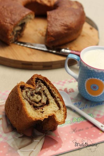 Brioche marbrée au chocolat de Donna Hay