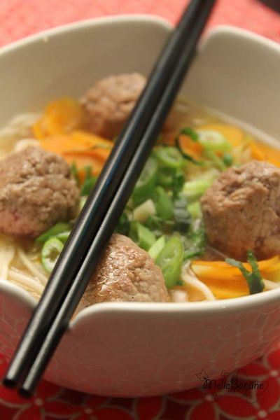Soupe de boeuf aux nouilles