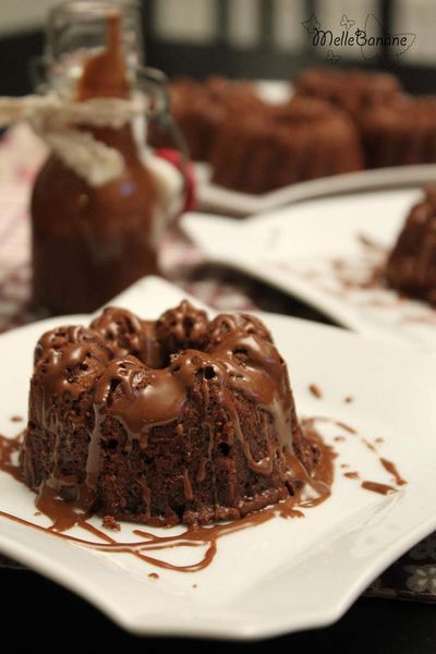 Gâteau au chocolat noir et gianduja