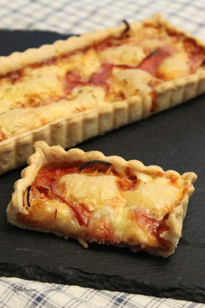 Tarticlette (tarte à la raclette )