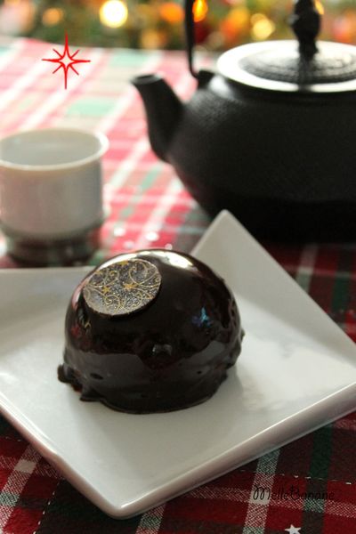 Dôme chocolat poire