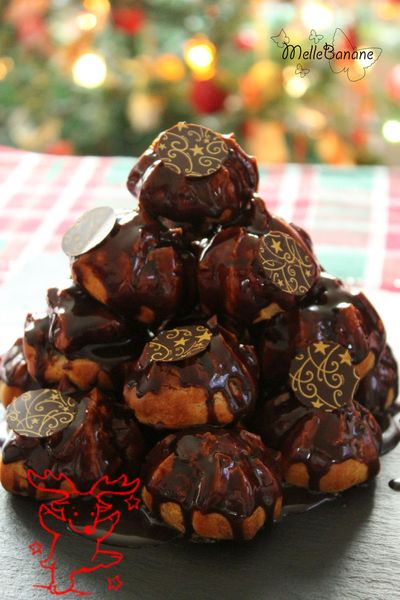 Pyramide de chou au chocolat