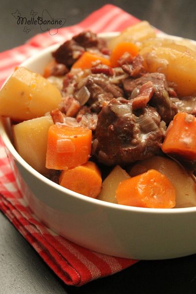Boeuf façon bourguignon