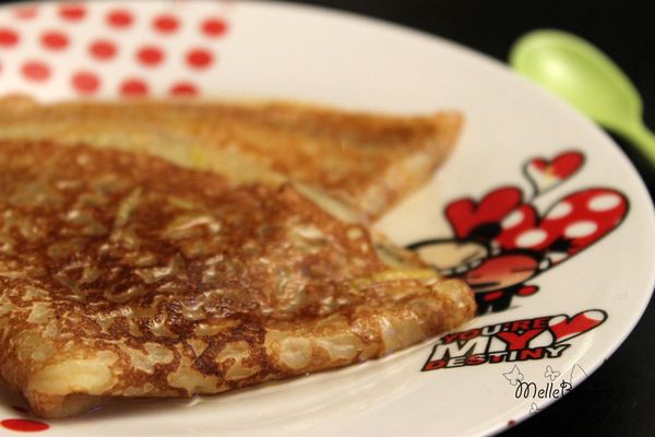 Crêpe miel citron