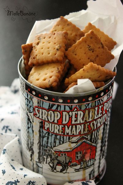 Shortbread bacon et érable
