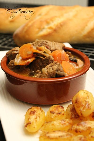 Boeuf mijoté et pommes fondantes