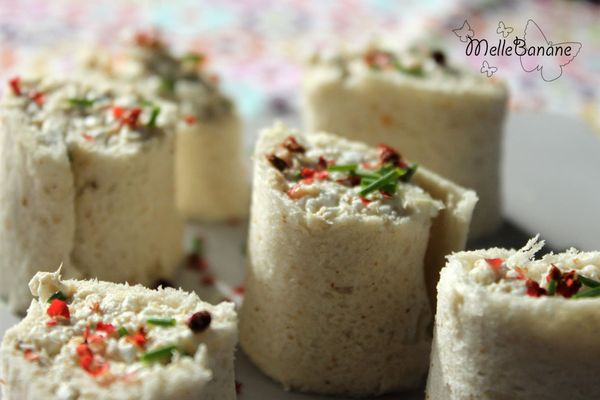 Wrap de maquereaux au cottage cheese
