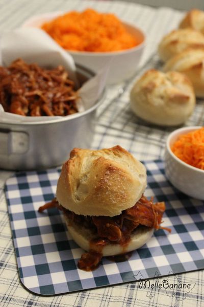 Pulled pork - Porc effiloché