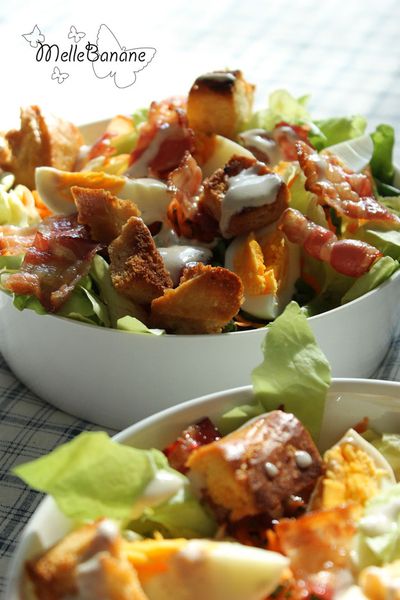 Salade au bacon