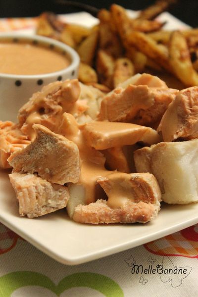 Poisson sauce cocktail maison