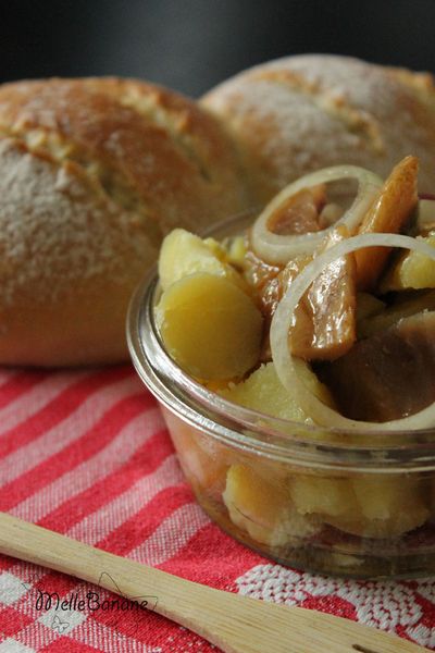 Harengs pomme à l'huile