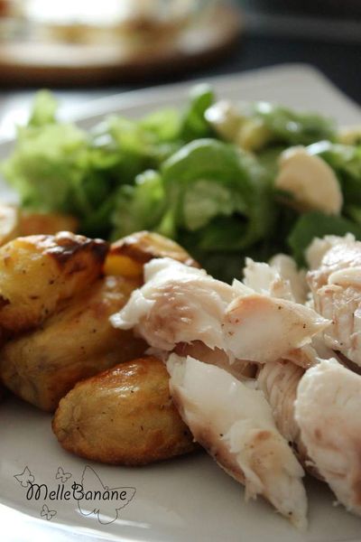 Dorade en salade et pomme de terre