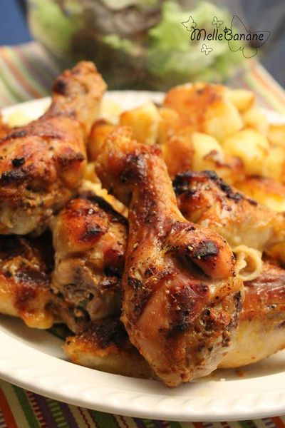 Poulet mariné au lait ribot