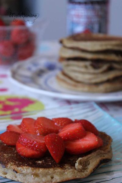 Pancake avoine et amande