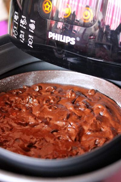 Gâteau au chocolat cru