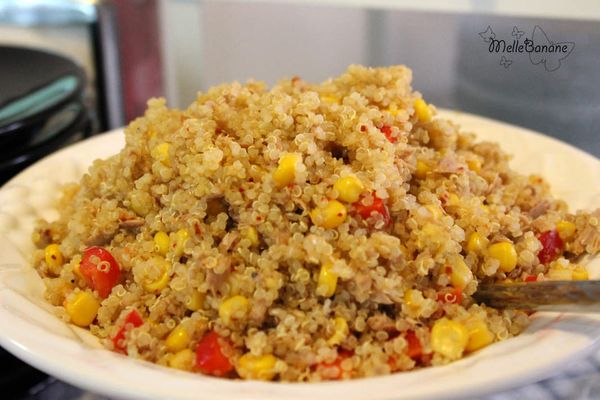 Salade de quinoa à la catalane