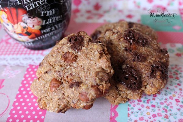 Cookies praliné au son d'avoine