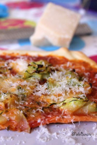 PIzza courgette épeautre