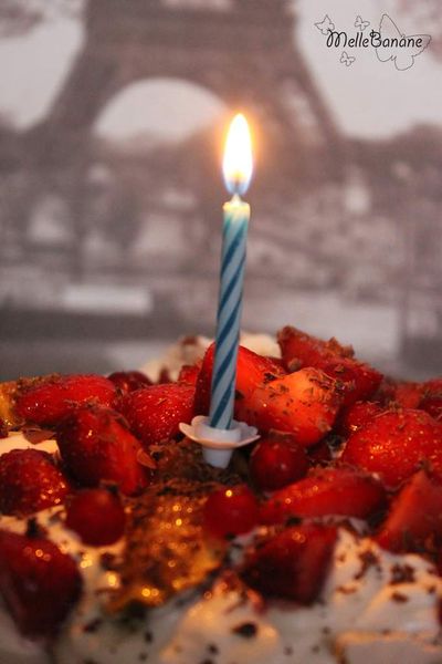 Flossycake #4 - Pavlova figues et fraises