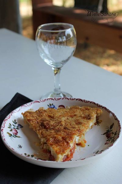 Quiche sans pâte aux légumes