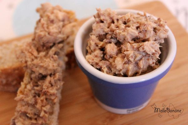Rillettes de sardine et anchois