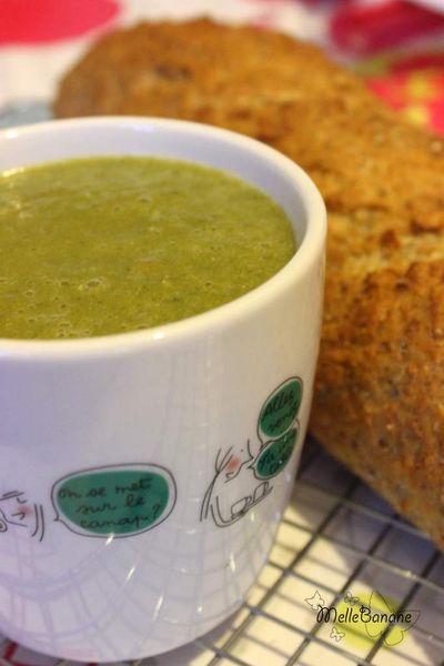 Soupe aux épinards