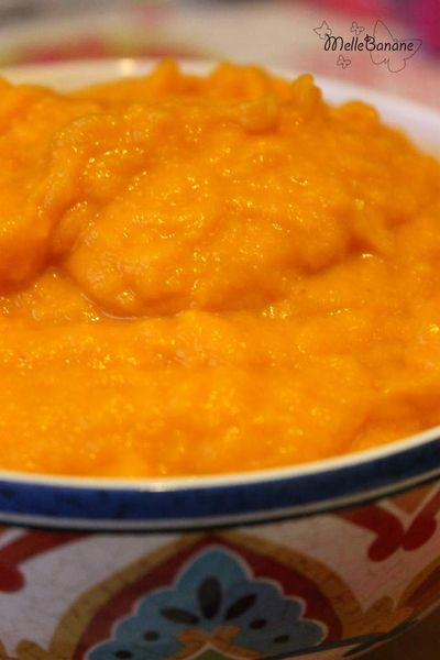 Purée de carottes au cheddar